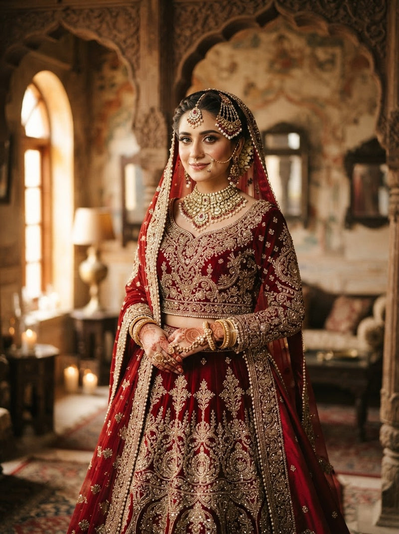 Bridal lehenga